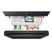 Samsung RF50C530EB1/EO francia ajtós hűtőszekrény Twin Cooling Plus™ technológiával 495 L, fekete