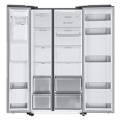 Samsung RS68CG883DS9EF Side-by-Side hűtőszekrény Wi-fi-vel 634 L, inox