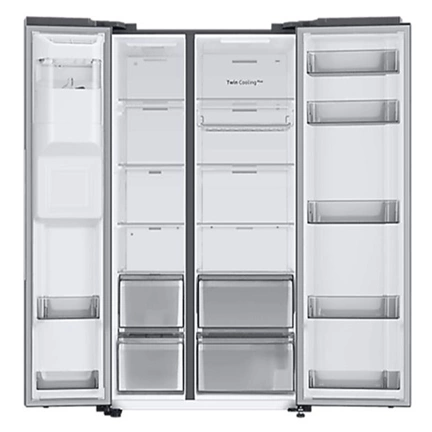 Samsung RS68CG883DS9EF Side-by-Side hűtőszekrény Wi-fi-vel 634 L, inox