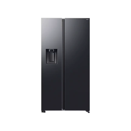 Samsung RS70F64KEFEO Side-by-Side hűtőszekrény AI Energia üzemmóddal 640 L, fekete