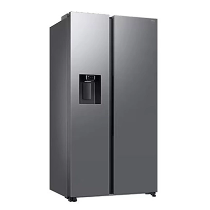 Samsung RS70F64KETEO Side-by-Side hűtőszekrény AI Energia üzemmóddal 640 L, matt metál