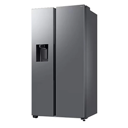 Samsung RS70F64KETEO Side-by-Side hűtőszekrény AI Energia üzemmóddal 640 L, matt metál