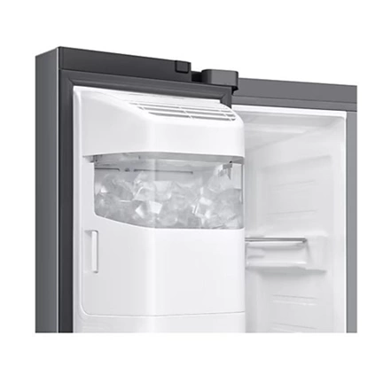 Samsung RS70F64KETEO Side-by-Side hűtőszekrény AI Energia üzemmóddal 640 L, matt metál