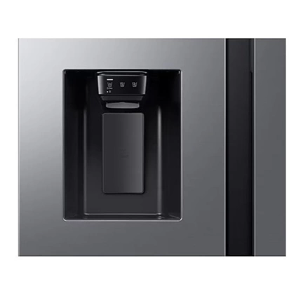Samsung RS70F64KETEO Side-by-Side hűtőszekrény AI Energia üzemmóddal 640 L, matt metál
