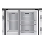 Samsung RS90F66BETEO Side-by-Side hűtőszekrény Family Hubbal 614 L, matt metál