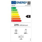Samsung RT53DG7A14S9EO felülfagyasztós hűtőszekrény SmartThings AI energia üzemmóddal 530 L, kifinomult inox