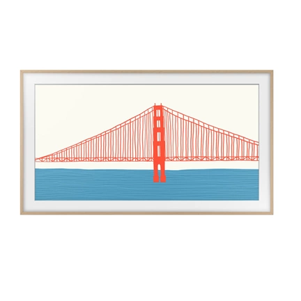 Samsung 55" The Frame (LS03A/LS03B/LS03D) keret – modern tikfa