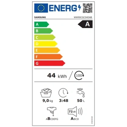 Samsung WW90CGC04DABLE mosógép