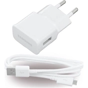 Samsung hálózati töltő 5W + ECB-DU4AWE micro-USB kábel fehér