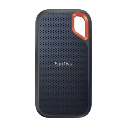 SanDisk Extreme Portable külső SSD - USB 3.2 Gen2, 1050MB/s, 8TB, fekete