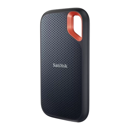 SanDisk Extreme Portable külső SSD - USB 3.2 Gen2, 1050MB/s, 8TB, fekete