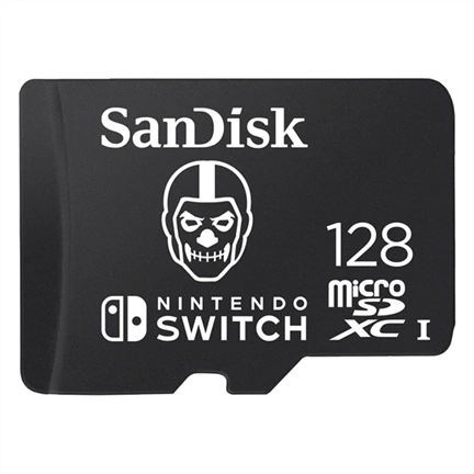 SanDisk memóriakártya Nintendo Switch-hez, Fortnite Edition, microSDXC, UHS-I, 100/90MB/s, 128GB SanDisk memóriakártya Nintendo Switch-hez, Fortnite Edition, microSDXC, UHS-I, 100/90MB/s, 128GB