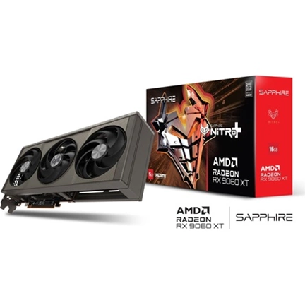 Sapphire Nitro+ AMD Radeon RX 9060 XT 16GB GDDR6 videokártya