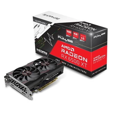 Sapphire Pulse AMD Radeon RX 6500 XT OC 4GB videokártya