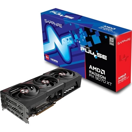 Sapphire Pulse AMD Radeon RX 9070 XT 16GB videokártya