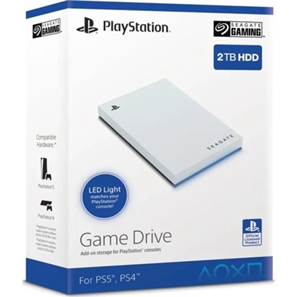 Seagate GameDrive külső HDD PlaStation-höz, 2TB