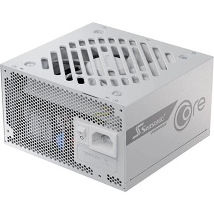 Seasonic Core GX ATX 3 (2024) tápegység - 80Plus Gold, ATX 3.1, PCIe 5.1, teljesen moduláris, 750W, fehér