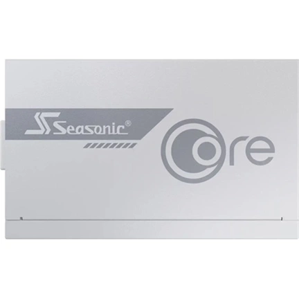Seasonic Core GX ATX 3 (2024) tápegység - 80Plus Gold, ATX 3.1, PCIe 5.1, teljesen moduláris, 750W, fehér