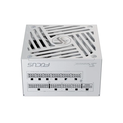 Seasonic Focus GX White ATX 3 (2024) tápegység - 80Plus Gold, ATX 3.1, PCIe 5.1, teljesen moduláris, 1000W