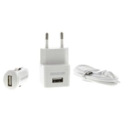 Sencor SCO 515-000WH USB 1M/Hálozati/autós töltő