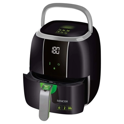 Sencor SFR 5321BK forrólevegős sütő