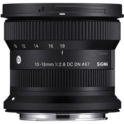 Sigma 10-18mm f/2.8 DC DN (C) Canon RF objektív