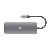 Silicon Power USB Docking Station SR30 Dual HDMI 4K / USB 3.2 / 1Gbit LAN / SD Card