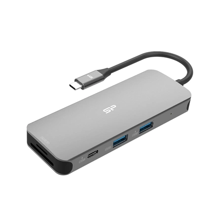 Silicon Power USB Docking Station SR30 Dual HDMI 4K / USB 3.2 / 1Gbit LAN / SD Card