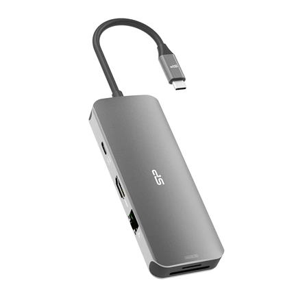 Silicon Power USB Docking Station SR30 Dual HDMI 4K / USB 3.2 / 1Gbit LAN / SD Card