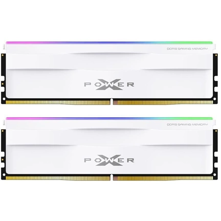 Silicon Power XPOWER Zenith Gaming RGB DDR5-6000,C30,RGB-UDIMM,32GBx2,(2Gx8 DR),w/HS,-White