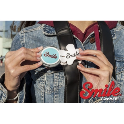 Smile Clip Giveme5 White lencsekupak tartó clip