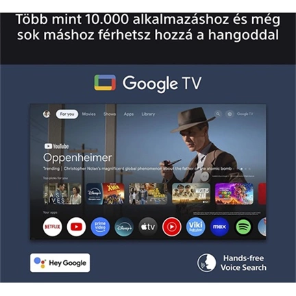 Sony Bravia 5 K-75XR5 televízió - 75", Mini LED, 4K UHD, HDR, Google TV