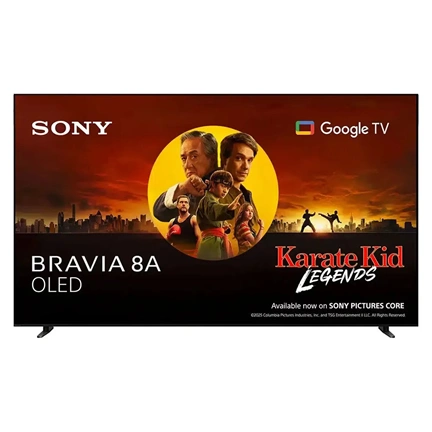 Sony Bravia 8A televízió K-77XR8A - 77", OLED, 4K UHD, HDR, Google TV