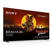 Sony Bravia 8A televízió K-77XR8A - 77", OLED, 4K UHD, HDR, Google TV