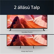 Sony KD-85X80L televízió - 85", 4K UHD, HDR, Google TV