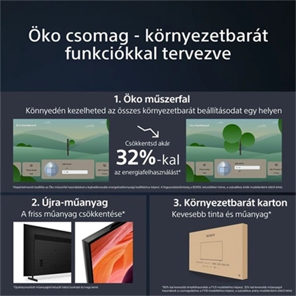 Sony KD-85X80L televízió - 85", 4K UHD, HDR, Google TV