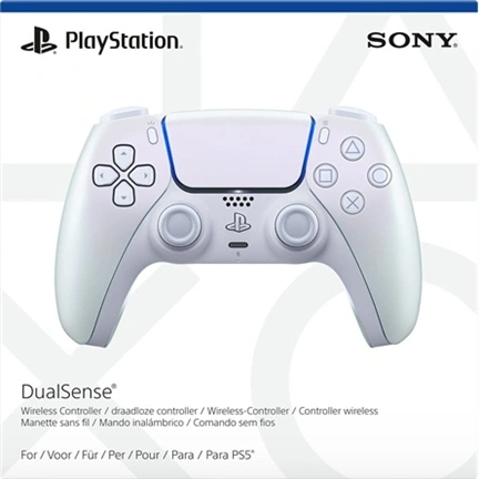 Sony PlayStation 5 DualSense vezeték nélküli játékvezérlő - Chrome Pearl