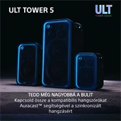 Sony SRS-ULT500 ULT TOWER 5 Bt partyhangszóró, fekete