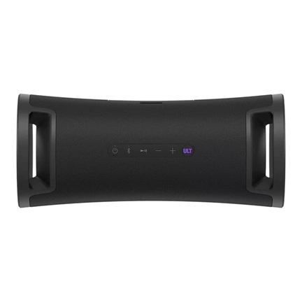Sony ULT Field 7 hordozható Bluetooth hangszóró, víz- és porálló IP67-es minősítéssel, fekete