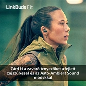 Sony WF-LS910 LinkBuds Fit fülhallgató - Bluetooth, IPX4, rózsaszín