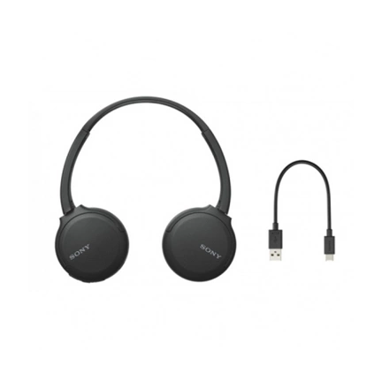 Sony WHCH510B Bluetooth fekete fejhallgató headset