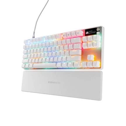 SteelSeries Apex Pro TKL Gen 3 billentyűzet - RGB, angol (UK), fehér