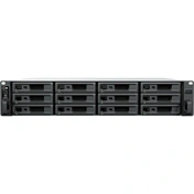 Synology RackStation RS2423RP+II NAS - 12 lemezes, 10GbE, 8GB RAM, redundáns tápegység