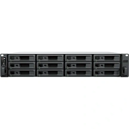Synology RackStation RS2423RP+II NAS - 12 lemezes, 10GbE, 8GB RAM, redundáns tápegység