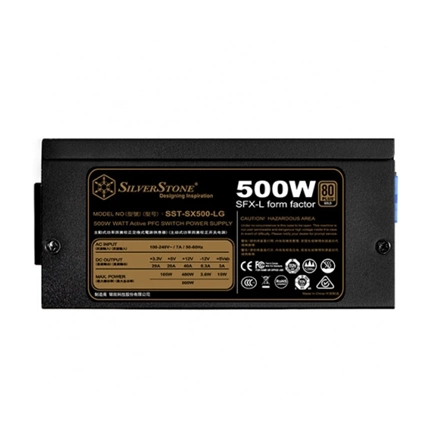 TÁP SILVERSTONE SFX Series SX500-LG V2.1 500W 80+Gold