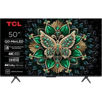 TCL 50" 50C6K QD-MiniLED 127cm 4K Google TV