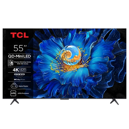 TCL 55" 55C6KS QD-MiniLED 139cm 4K Google TV