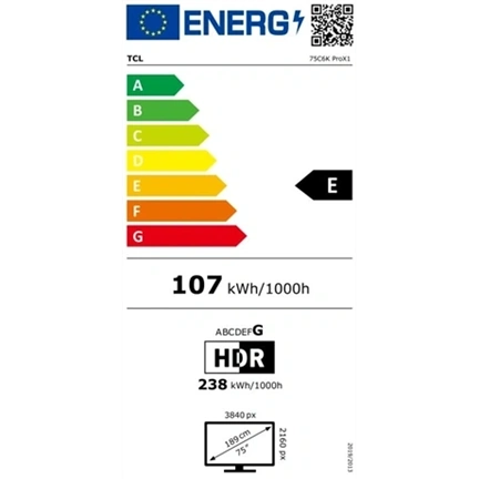 TCL 75C6K PRO UHD MINILED QLED TV