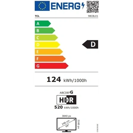 TCL 98C8L 4K UHD MINILED SMART televízió