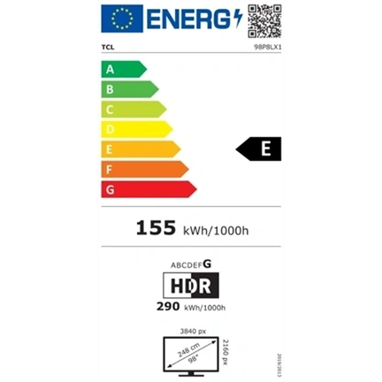TCL 98P8L UHD MINILED TV